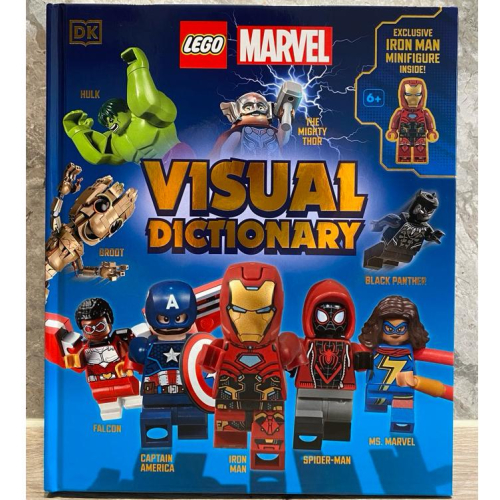無人偶 樂高 LEGO Marvel Visual Dictionary 漫威 人偶 圖鑑 書 無鋼鐵人 人偶 復仇者