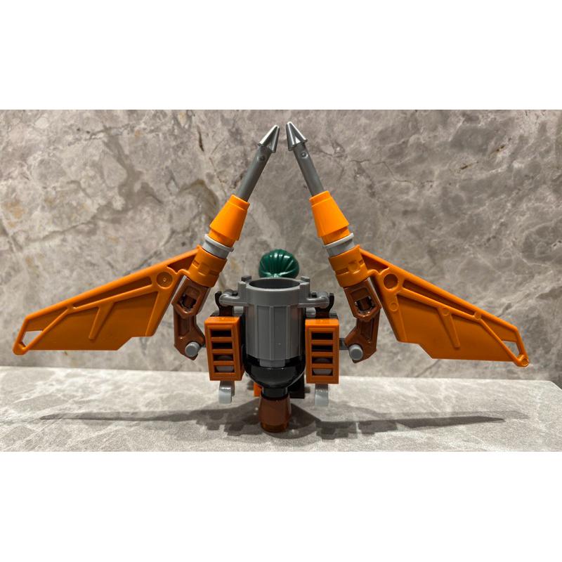 二手 樂高LEGO 70600 旋風忍者 飛騎追擊 飛天海盜-細節圖2
