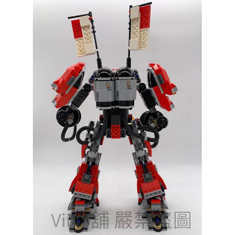 二手 樂高 LEGO 70615 旋風忍者 NINJAGO 忍者火焰機甲-細節圖3