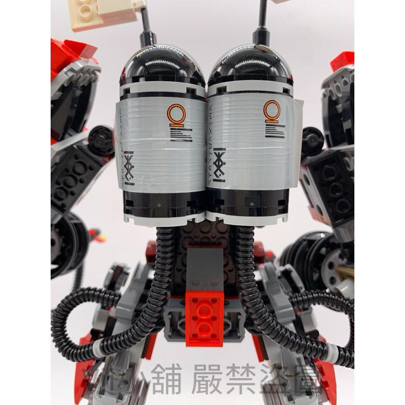二手 樂高 LEGO 70615 旋風忍者 NINJAGO 忍者火焰機甲-細節圖4