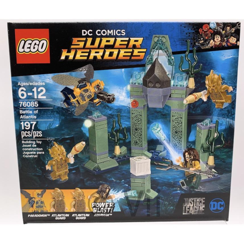 樂高 LEGO 76085 超級英雄 DC 水行俠 決戰亞特蘭提斯 正義聯盟