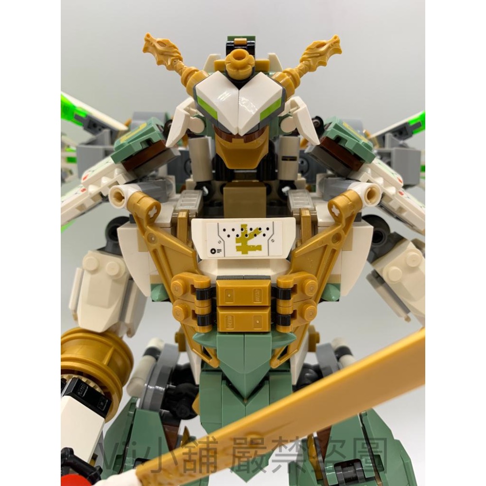 二手 樂高 LEGO 70676 旋風忍者 Ninjago 勞埃德的泰坦機甲 機器人 綠忍-細節圖2