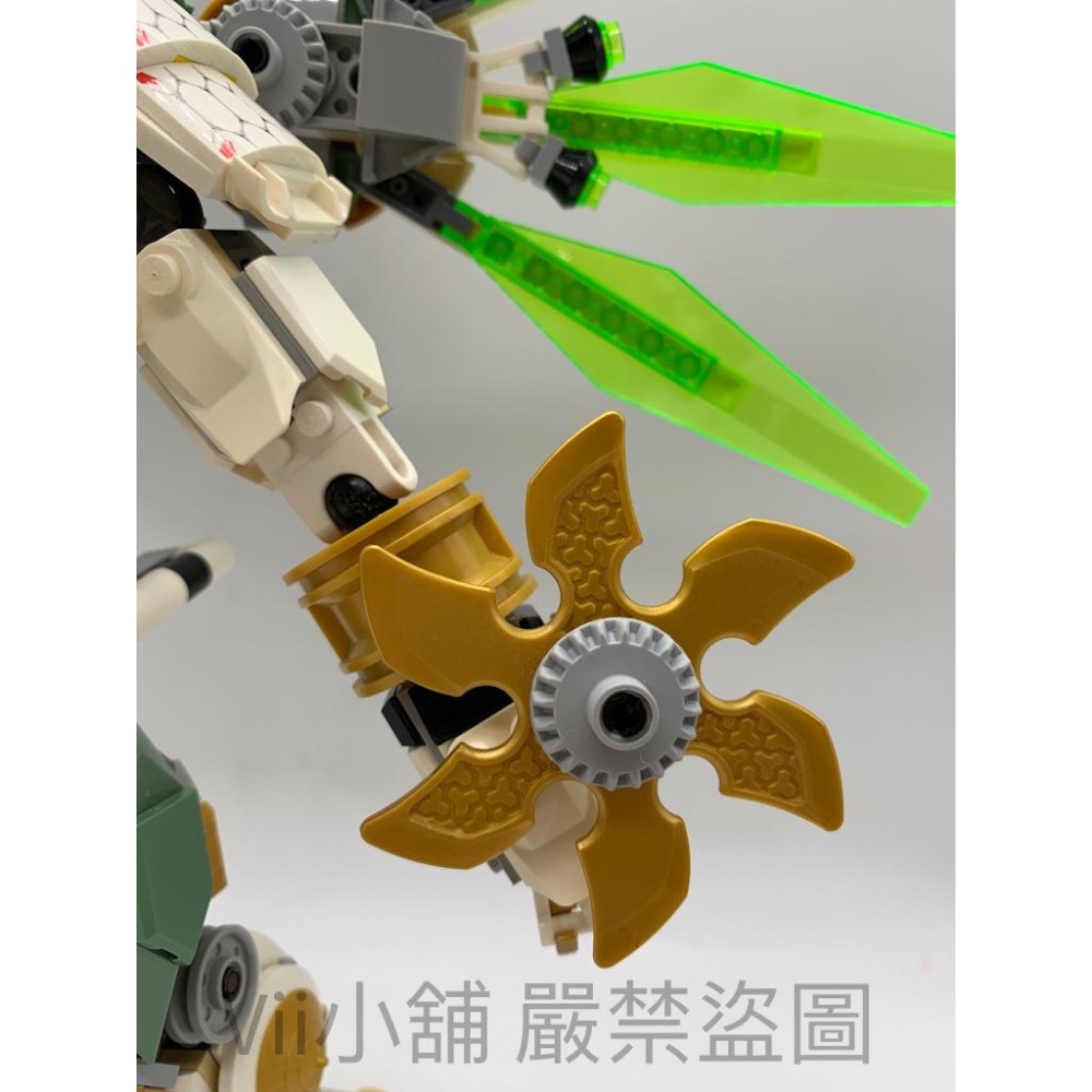 二手 樂高 LEGO 70676 旋風忍者 Ninjago 勞埃德的泰坦機甲 機器人 綠忍-細節圖3