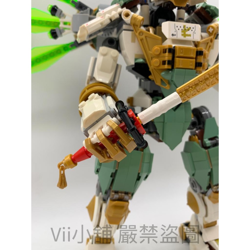 二手 樂高 LEGO 70676 旋風忍者 Ninjago 勞埃德的泰坦機甲 機器人 綠忍-細節圖4