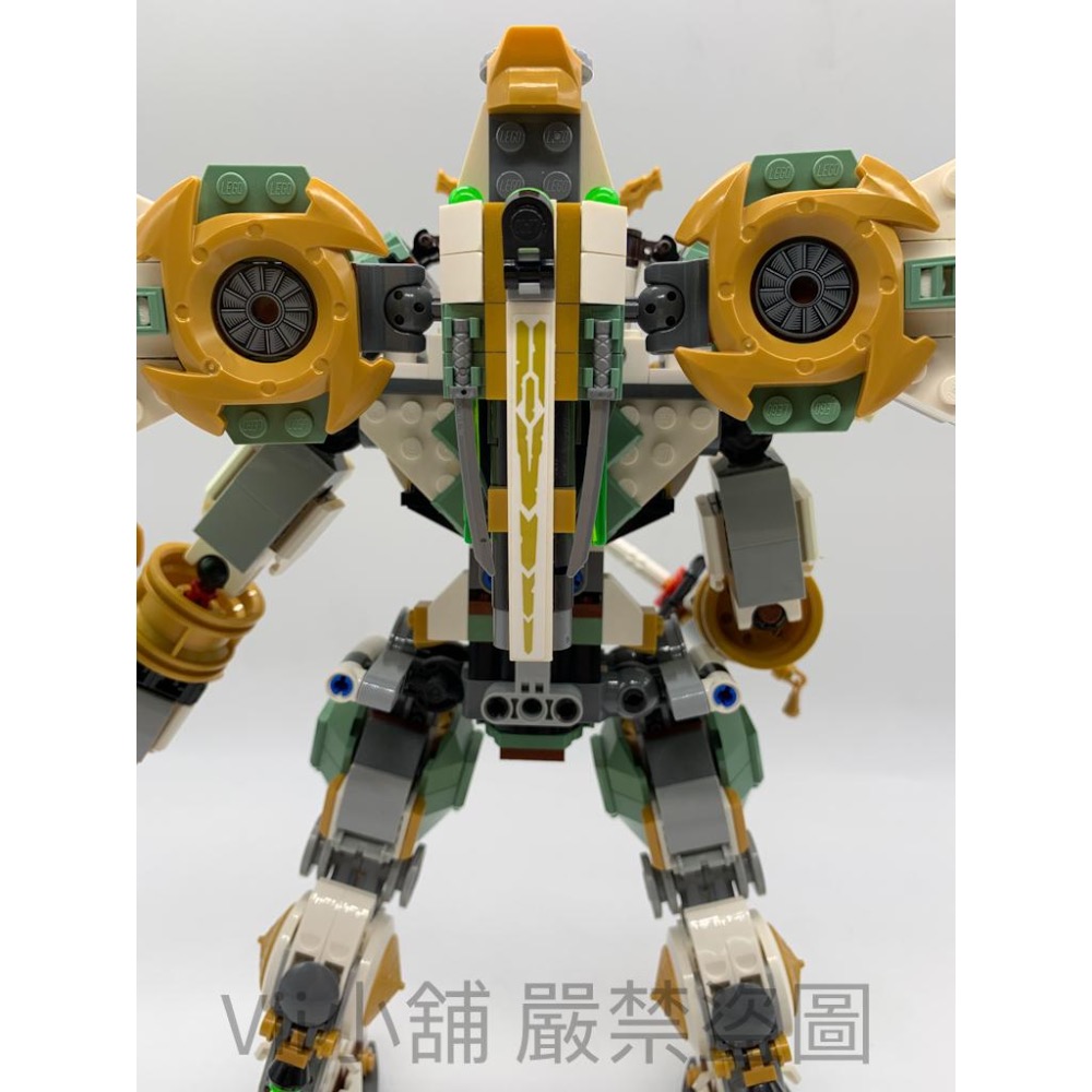二手 樂高 LEGO 70676 旋風忍者 Ninjago 勞埃德的泰坦機甲 機器人 綠忍-細節圖5