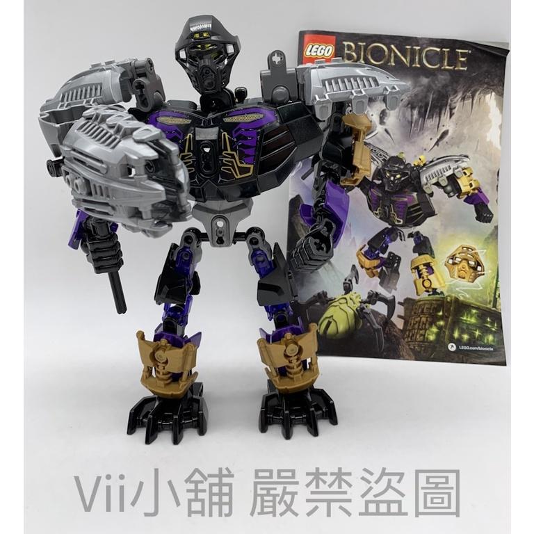 二手 樂高 LEGO 生化系列 70789 土系大師 Onua Master of Earth Hammer-細節圖3