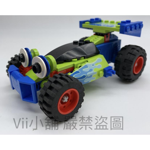 二手 樂高 LEGO 7590 皮克斯 玩具總動員 TOY STORY 拯救行動迴力車 賽車 胡迪 巴斯 巴斯光年