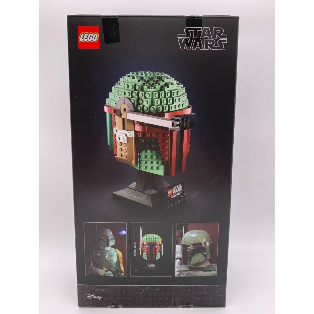 樂高 LEGO 75277 星際大戰系列 波巴 費特 Boba Fett Helmet 波巴費特 頭盔 賞金獵人-細節圖2