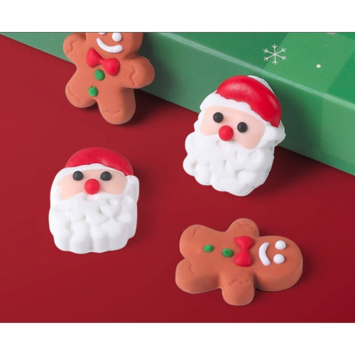 聖誕彩糖 聖誕糖偶【SGS檢驗合格】可食糖果 翻糖裝飾糖 杯子蛋糕裝飾糖 裝飾彩糖 彩糖 翻糖糖霜糖偶 糖珠
