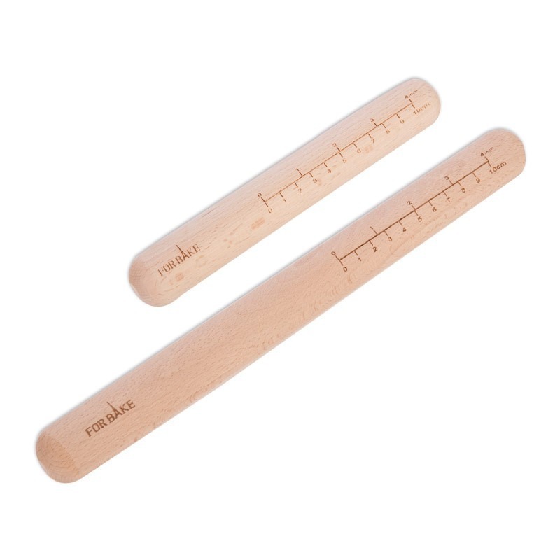 【巔品購物】 FORBAKE 法焙客 實木桿麵棍 櫸木擀麵 月餅餃子皮壓面棒 櫸木桿麵棍-細節圖6