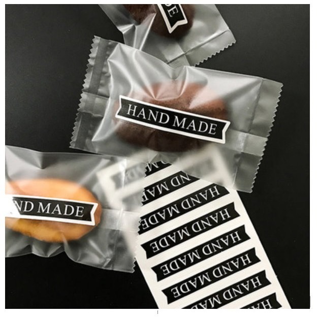 【巔品購物】 瑪德琳蛋糕包裝袋  7*12公分機封袋 貝殼蛋糕包裝袋 磨砂自黏袋 小蛋糕 機封袋 點心袋 餅乾包裝袋-細節圖5