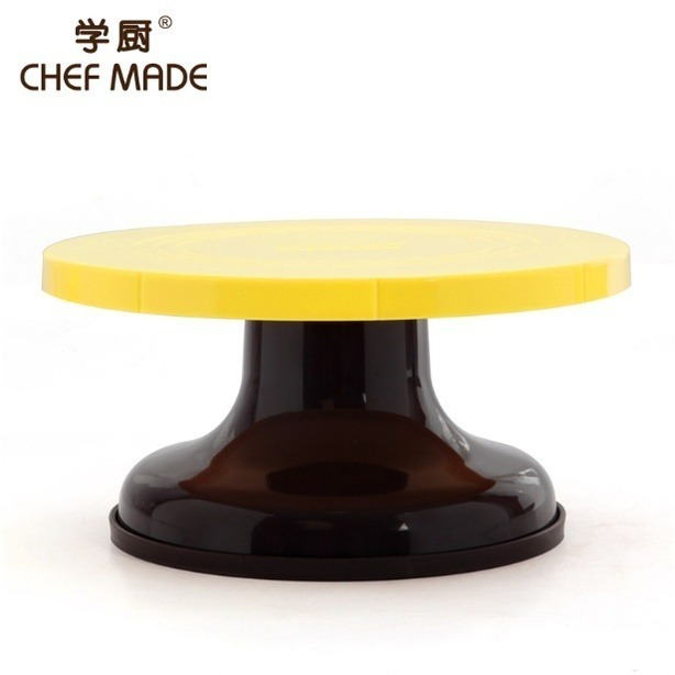 【巔品購物】 學廚 8吋蛋糕轉盤 蛋糕轉台 蛋糕裱花台 轉枱 Chefmade-細節圖3
