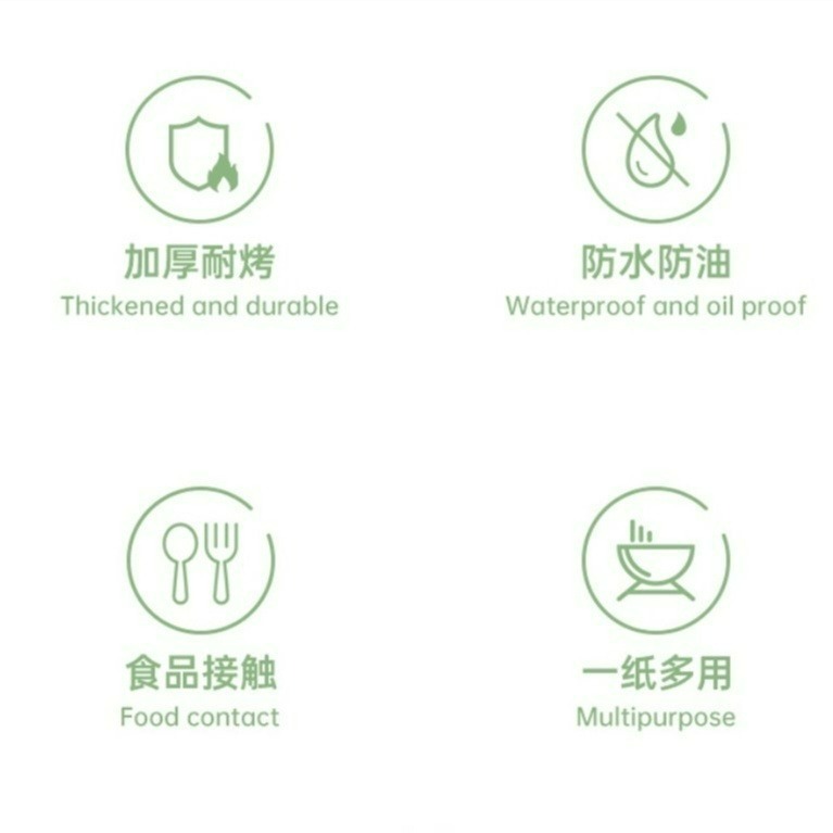 【巔品購物】 50入氣炸鍋專用紙 氣炸鍋調理紙 空氣炸鍋專用底紙 氣炸鍋吸油紙 氣炸鍋烘焙紙 烘焙油紙 紙盤 防油紙-細節圖8