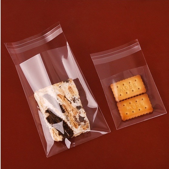 【巔品購物】 OPP自黏袋 全透明自黏袋 糖果包裝袋 點心袋 糖果袋 全透明包裝袋-細節圖3