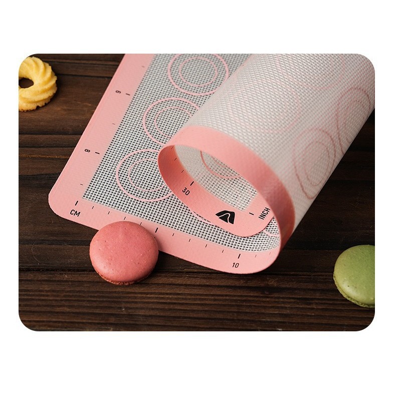 【巔品】✅發票 27.5*27.5cm 矽膠墊 11吋正方烤盤專用矽膠墊 蛋糕捲專用矽膠墊 毛巾捲專用烤墊 方形矽膠墊-細節圖3