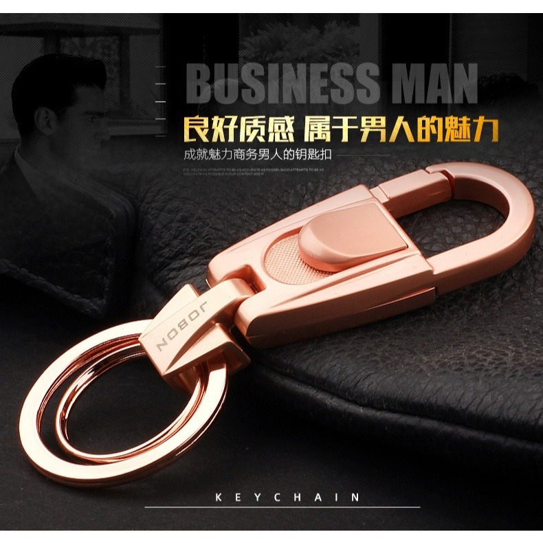 【巔品購物】 紳士品質 活動鑰匙扣 合金鑰匙扣 皮帶活動扣 快拆鑰匙圈-細節圖3