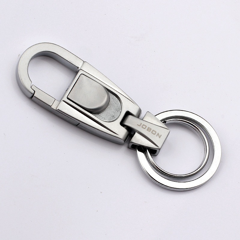 【巔品購物】 紳士品質 活動鑰匙扣 合金鑰匙扣 皮帶活動扣 快拆鑰匙圈-規格圖7