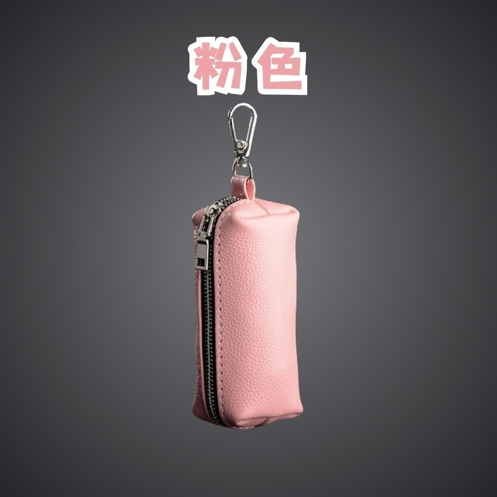 【巔品購物】頭層牛皮鑰匙包 復古牛皮鑰匙包 真皮鑰匙包 頭層皮包 汽車鑰匙包-規格圖9