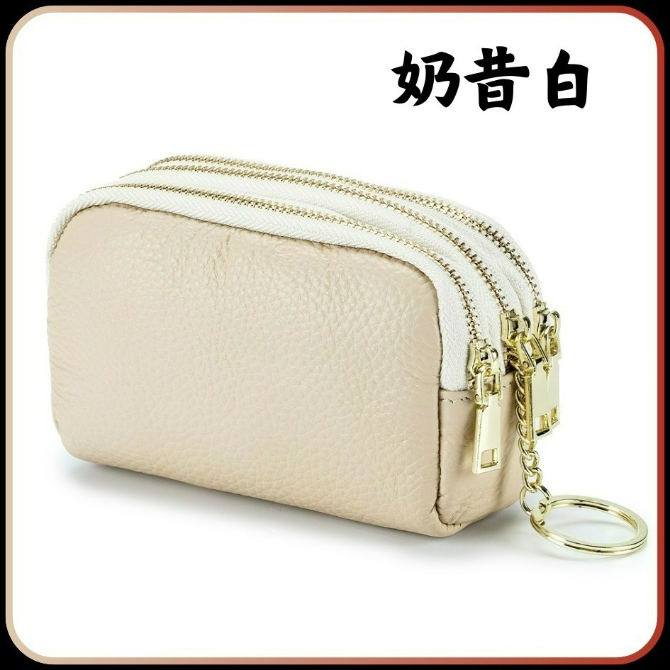 【巔品購物】韓式零錢包 頭層牛皮包 女版韓式錢包 真皮韓版錢包 牛皮 韓式 女版 零錢包 拉鍊皮包-規格圖8