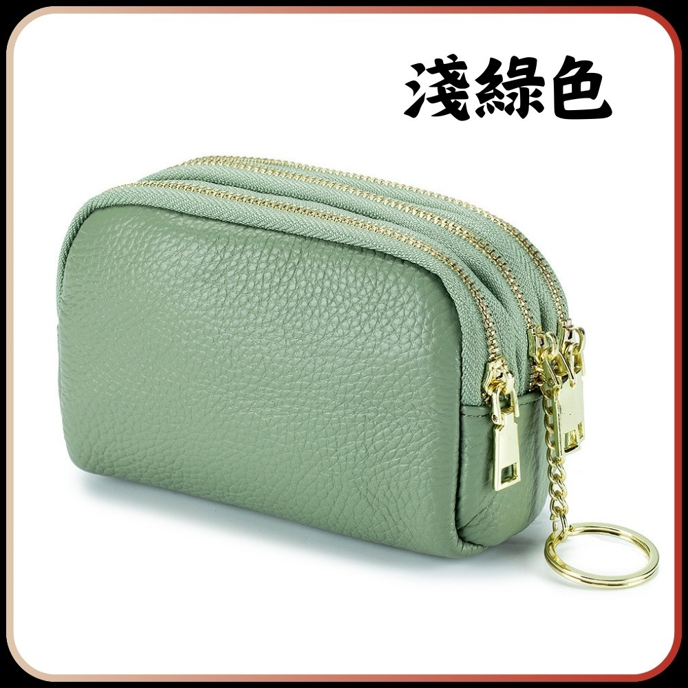 【巔品購物】韓式零錢包 頭層牛皮包 女版韓式錢包 真皮韓版錢包 牛皮 韓式 女版 零錢包 拉鍊皮包-規格圖8