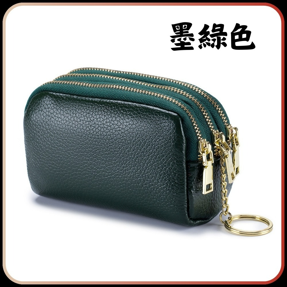 【巔品購物】韓式零錢包 頭層牛皮包 女版韓式錢包 真皮韓版錢包 牛皮 韓式 女版 零錢包 拉鍊皮包-規格圖8