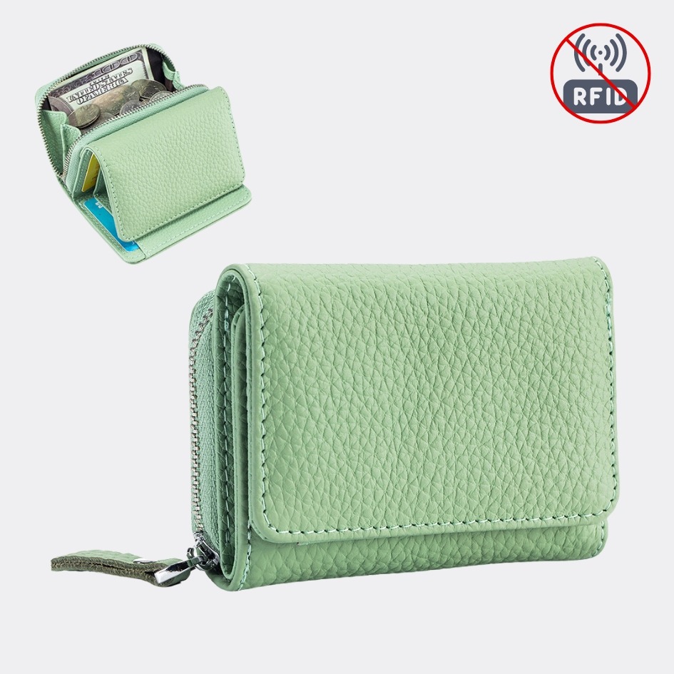 【巔品購物】日式三折短夾 和風牛皮皮夾 防盜刷皮夾 日版淑女風 皮夾 真皮皮夾 迷你皮夾 三折皮夾-規格圖9