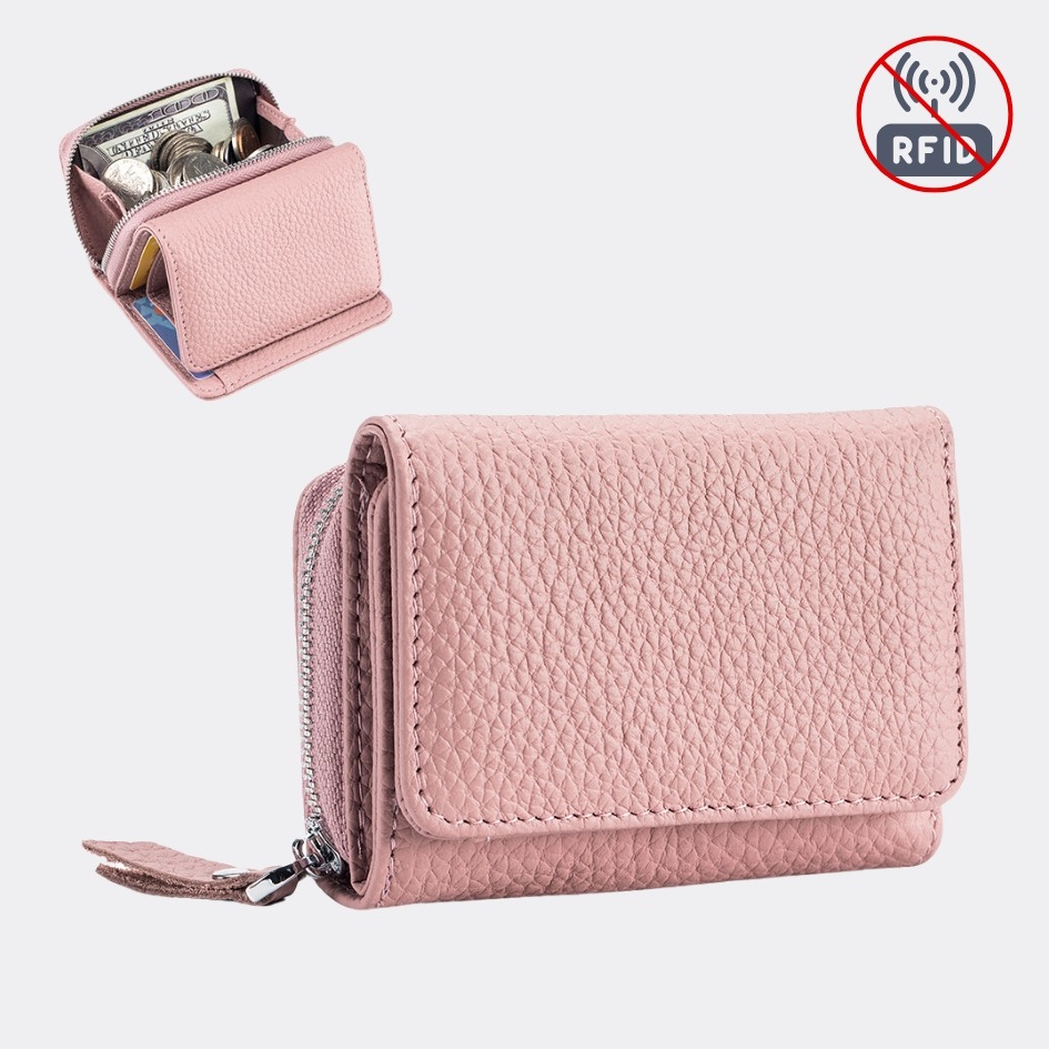 【巔品購物】日式三折短夾 和風牛皮皮夾 防盜刷皮夾 日版淑女風 皮夾 真皮皮夾 迷你皮夾 三折皮夾-規格圖9