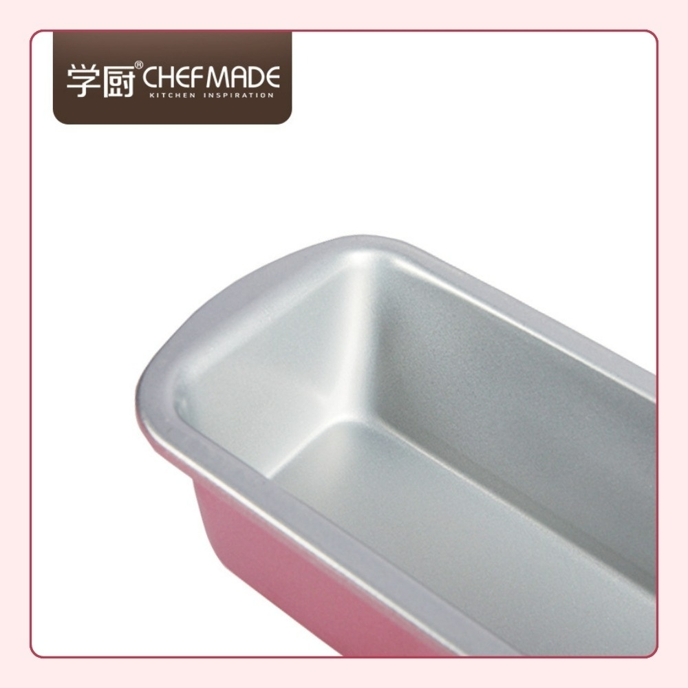 【巔品購物】學廚 不粘長條土司模 磅蛋糕模 重型碳鋼 玫瑰金 吐司模 蛋糕模 長條模具-細節圖3