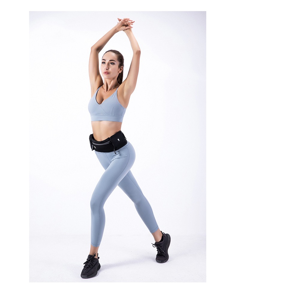 【巔品購物】✅發票 【LYCRA防水】時尚水壺腰包 可收納 戶外跑步 手機袋 運動健身腰包-細節圖4