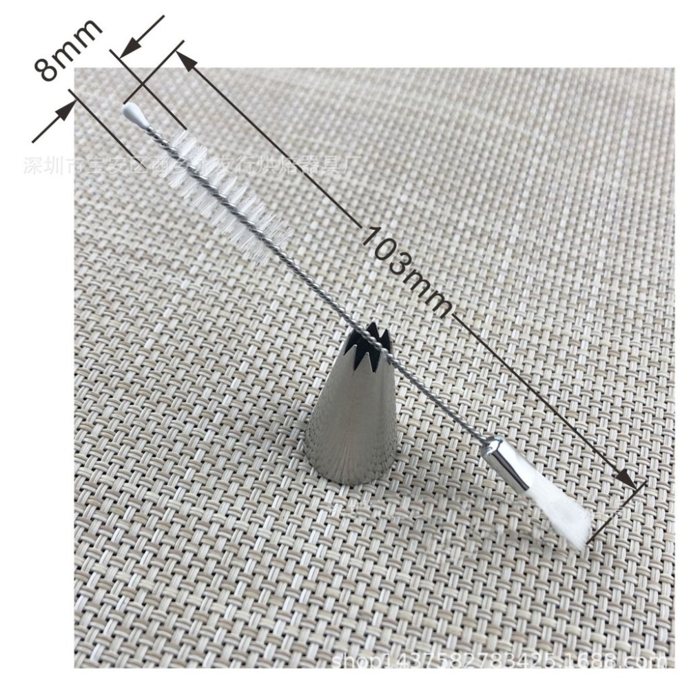 【巔品購物】花嘴刷 花嘴清潔刷 裱花嘴刷 清潔刷－－－25元-細節圖8