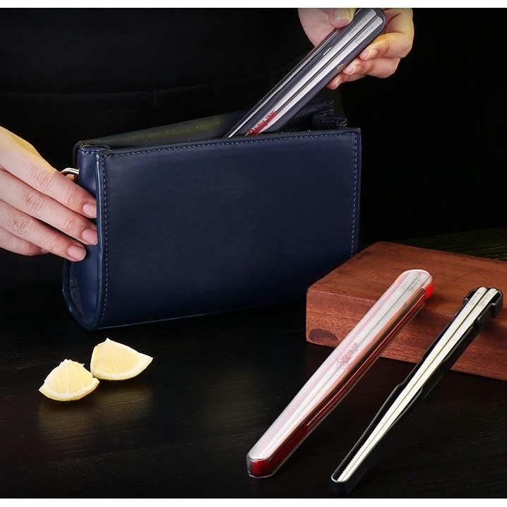 【巔品購物】✅發票【Cu離子抗菌】304不鏽鋼筷 304不鏽鋼筷子 304不銹鋼筷子 家用防滑筷 (附收納盒) 筷子-細節圖7