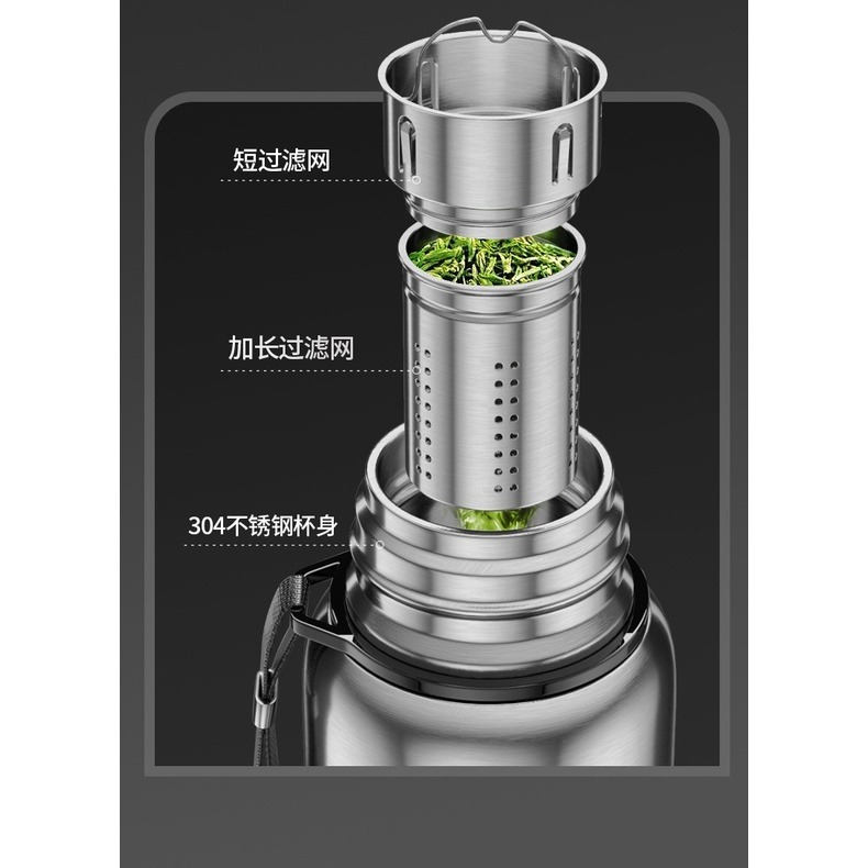 【巔品】✅發票 1000ml/1500ml 316不鏽鋼保溫瓶 316不銹鋼保溫杯 雙層保溫杯 316 杯子 保溫杯 水-細節圖5