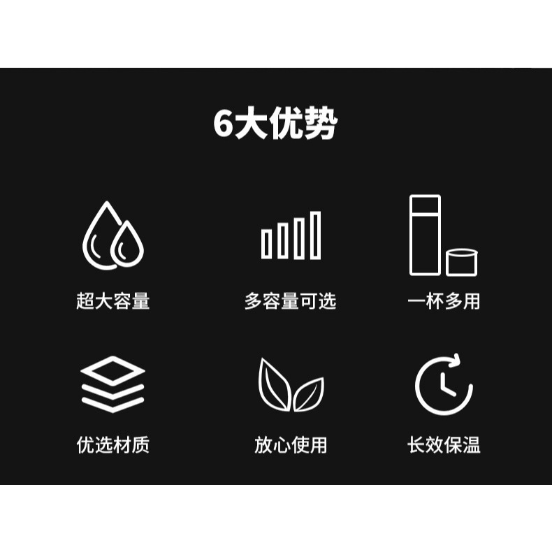 【巔品】✅發票 1000ml/1500ml 316不鏽鋼保溫瓶 316不銹鋼保溫杯 雙層保溫杯 316 杯子 保溫杯 水-細節圖9