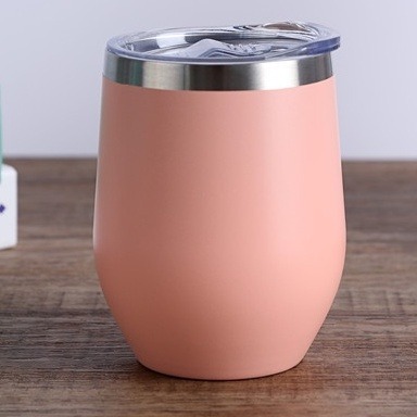 【巔品】✅發票 304不鏽鋼蛋殼杯 雙層保溫隨手杯 蛋殼杯 雙層不鏽鋼水杯 咖啡保溫杯 保冷杯 噴塑雞蛋杯 杯子 隨手杯-細節圖6