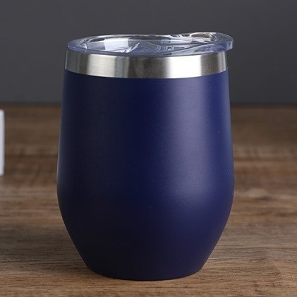 【巔品】✅發票 304不鏽鋼蛋殼杯 雙層保溫隨手杯 蛋殼杯 雙層不鏽鋼水杯 咖啡保溫杯 保冷杯 噴塑雞蛋杯 杯子 隨手杯-細節圖7