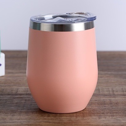 【巔品】✅發票 304不鏽鋼蛋殼杯 雙層保溫隨手杯 蛋殼杯 雙層不鏽鋼水杯 咖啡保溫杯 保冷杯 噴塑雞蛋杯 杯子 隨手杯-規格圖9