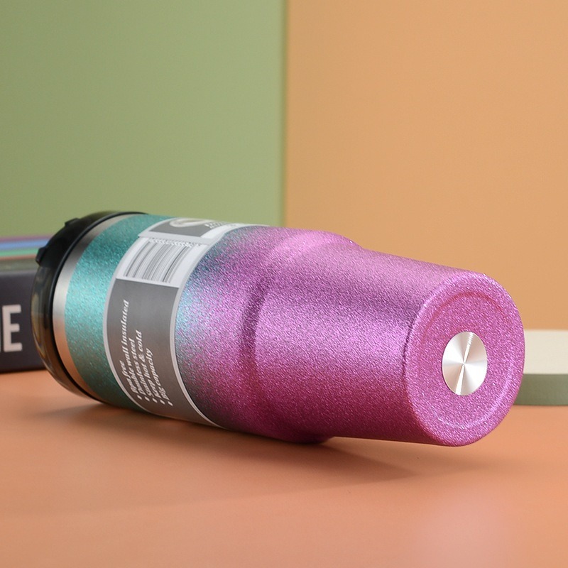 【巔品購物】304不鏽鋼保溫杯 鑽石杯20oz/30oz 冰霸杯 汽車杯 吸管杯 保溫杯 車載杯 不鏽鋼杯 彩鑽杯-細節圖6