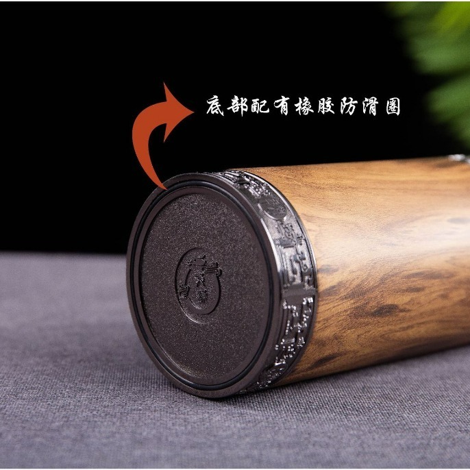 【巔品】【景德鎮】350ml全陶瓷雙層內膽保溫杯 304外殼 全瓷內膽隨行杯 家用咖啡杯 辦公杯 自帶杯 可樂杯 飲料杯-細節圖6