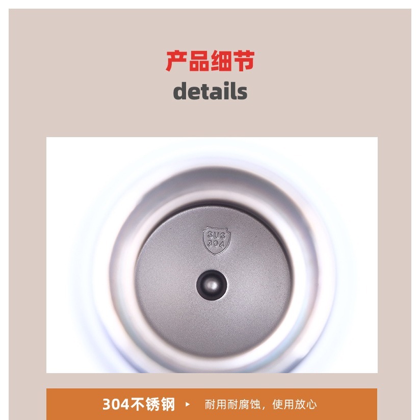 【巔品購物】304不鏽鋼運動瓶 漆轉印/橡膠漆 可樂瓶 雙層304不銹鋼戶外運動水瓶漆染印紅酒瓶保溫水杯 保溫杯 保溫瓶-細節圖4
