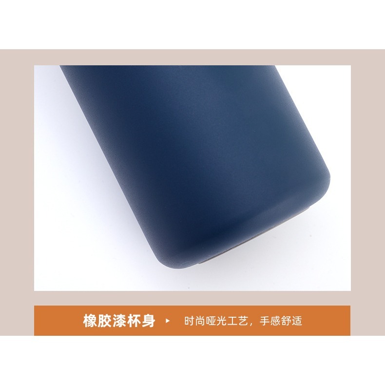 【巔品購物】304不鏽鋼運動瓶 漆轉印/橡膠漆 可樂瓶 雙層304不銹鋼戶外運動水瓶漆染印紅酒瓶保溫水杯 保溫杯 保溫瓶-細節圖6