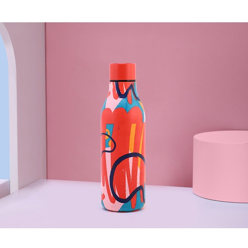 漆轉印(幾何紅)