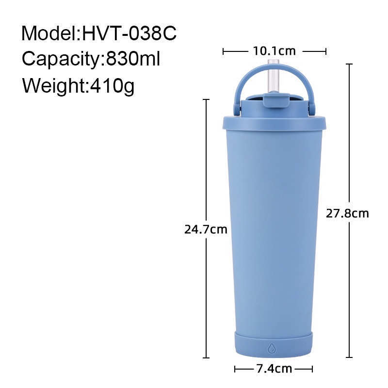 【巔品購物】 830ml 陶瓷保溫杯 手搖雙飲 陶瓷塗層杯 波霸吸管杯 手搖杯 tritan吸管杯 內陶瓷 陶瓷杯-細節圖6