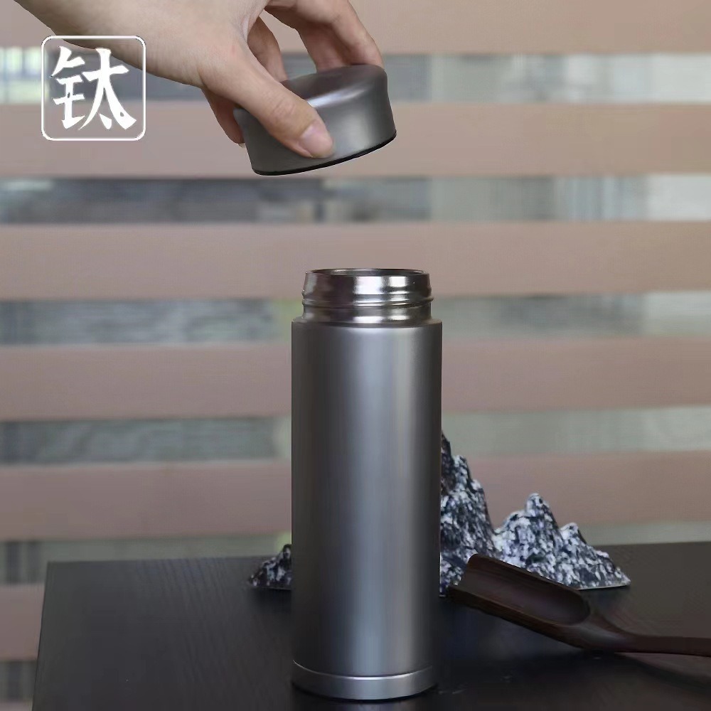 【巔品】✅發票 純鈦保溫杯【500ml】 雲朵杯蓋 鈦杯 純鈦杯子 純鈦真空保溫杯 抑菌保鮮 隨身杯 車載杯 咖啡杯 鈦-細節圖2