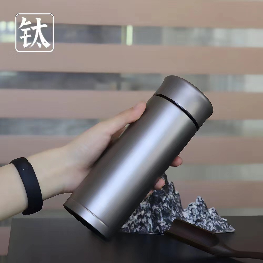 【巔品】✅發票 純鈦保溫杯【500ml】 雲朵杯蓋 鈦杯 純鈦杯子 純鈦真空保溫杯 抑菌保鮮 隨身杯 車載杯 咖啡杯 鈦-細節圖3