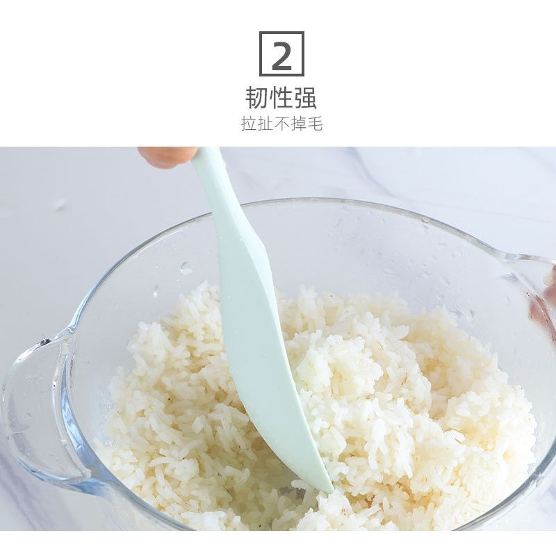 【巔品購物】FDA標準 矽膠飯勺 飯匙 家用矽膠飯勺 廚房用品-細節圖6