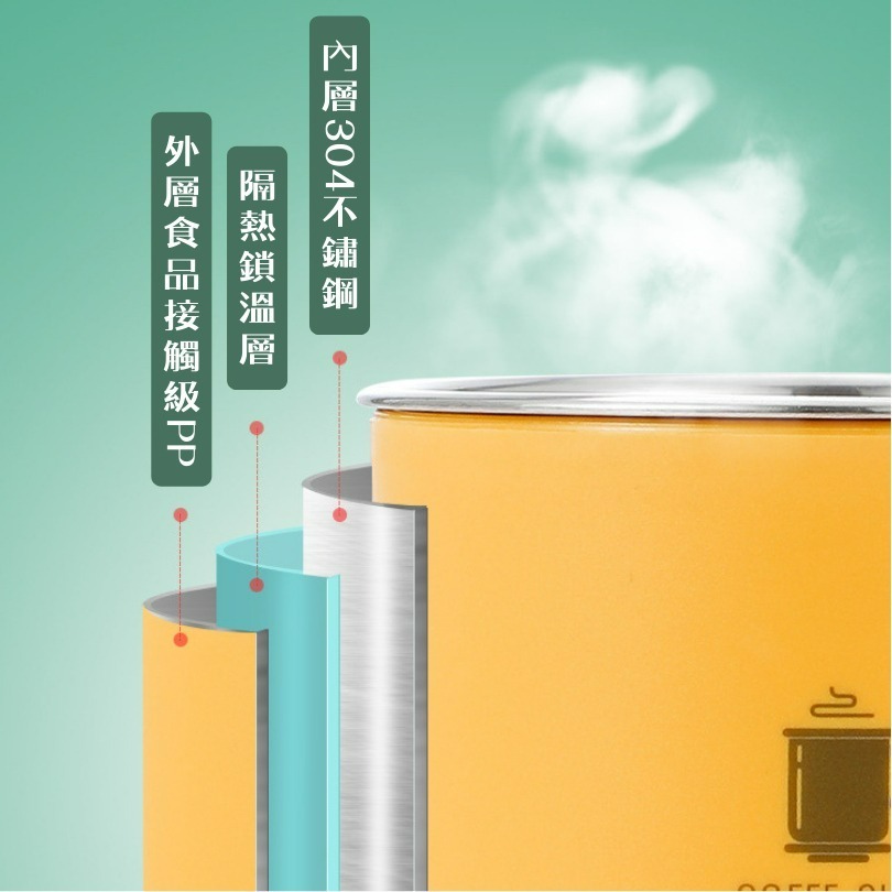 【巔品】【304不鏽鋼】430ml 馬克杯 咖啡杯 不鏽鋼杯 不鏽鋼咖啡杯 304內膽 304水杯 水杯 杯子 漱口杯-細節圖6