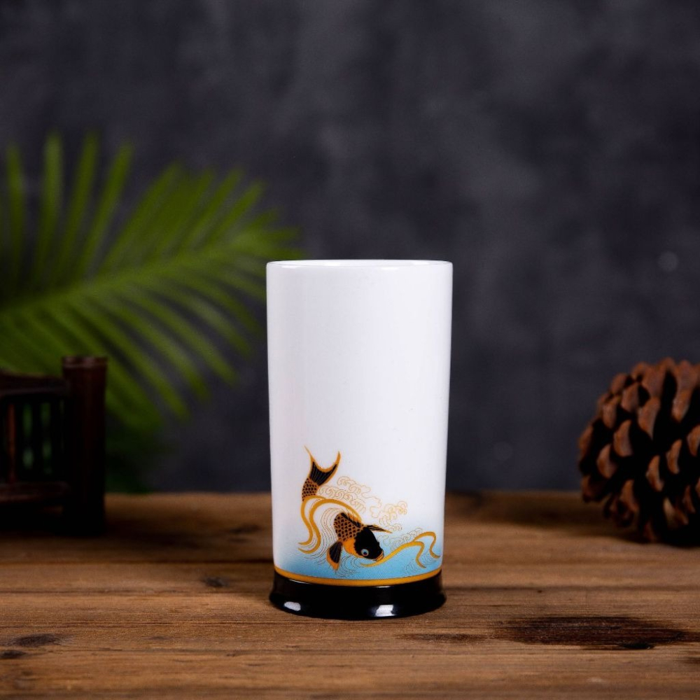 【巔品購物】陶瓷養身杯 遠紅外線水杯 富氫水杯 富氫水轉換杯 陶瓷杯 340ml 杯子 鹼性水 負氫水-細節圖6