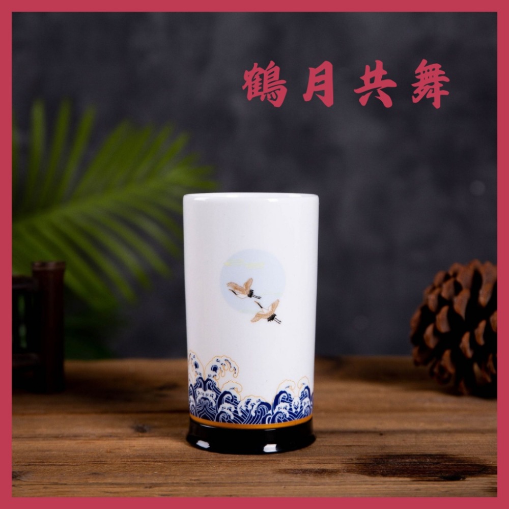 【巔品購物】陶瓷養身杯 遠紅外線水杯 富氫水杯 富氫水轉換杯 陶瓷杯 340ml 杯子 鹼性水 負氫水-規格圖7