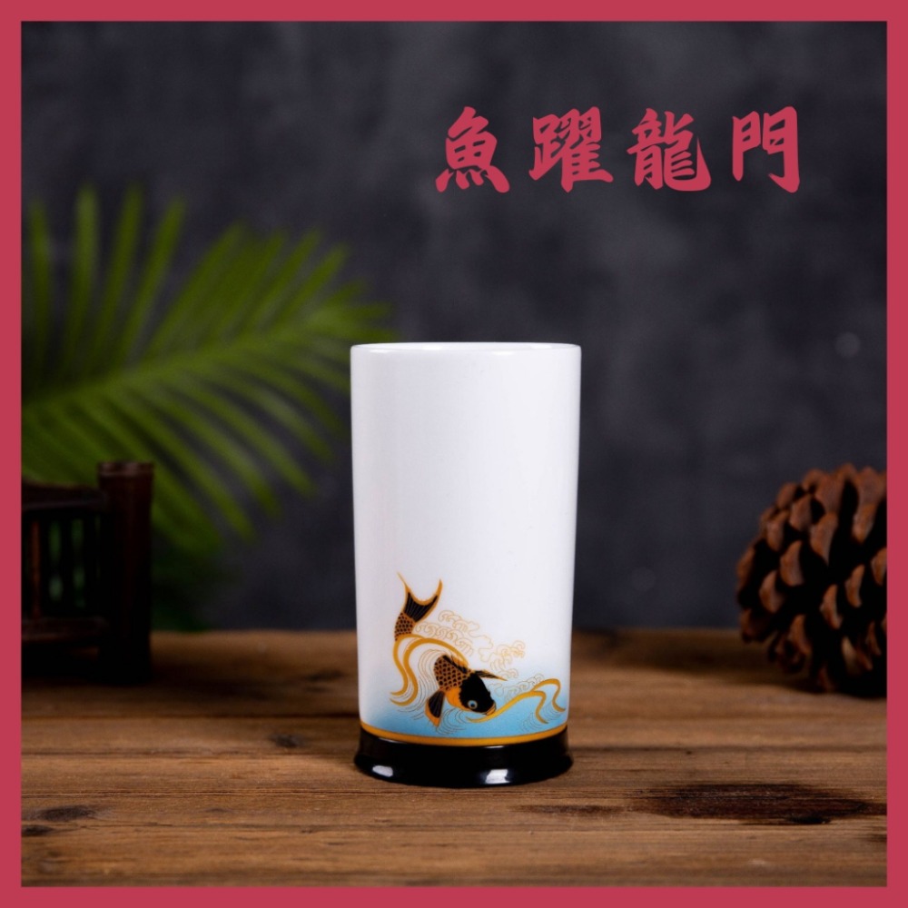 【巔品購物】陶瓷養身杯 遠紅外線水杯 富氫水杯 富氫水轉換杯 陶瓷杯 340ml 杯子 鹼性水 負氫水-規格圖7