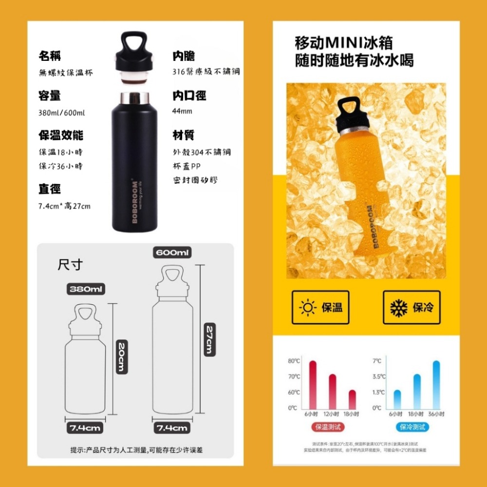 【巔品購物】秒開蓋 316保溫杯 醫療級316材質 316內膽 金屬保溫杯 保溫瓶-細節圖9